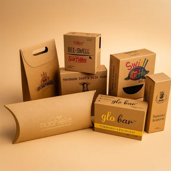 Kraft Soap Boxes